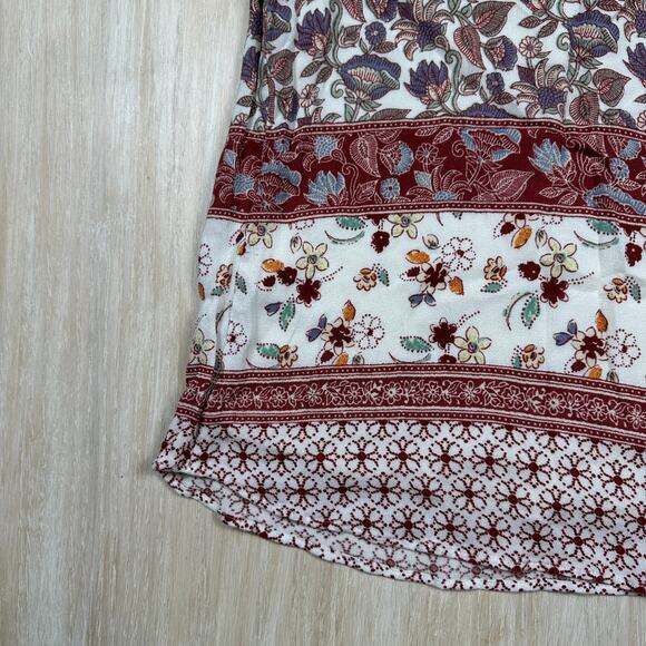 Anthropologie Maeve Laced Eleanor Boho Sleeveless Floral Crochet Blouse Small - Picture 12 of 12